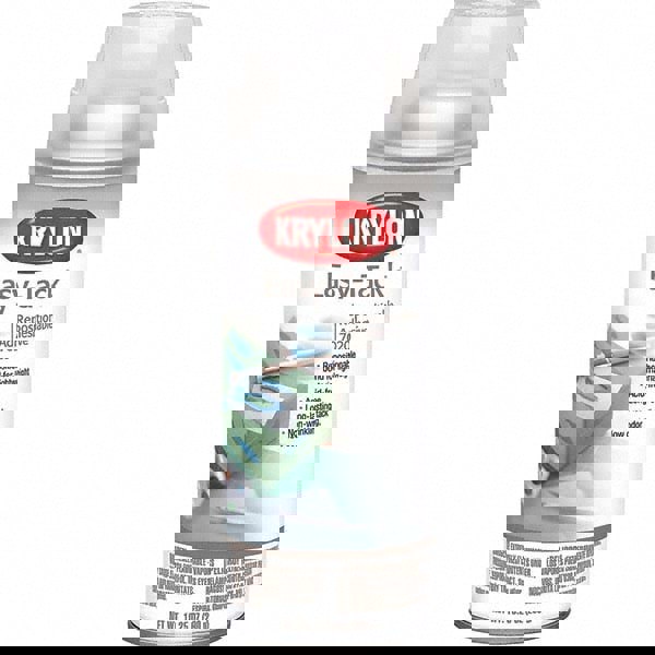 Spray Adhesive: 11 oz Aerosol Can, Clear